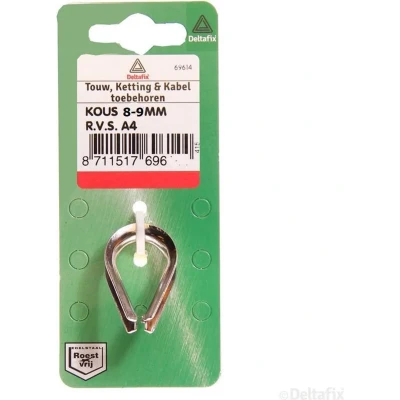 Afbeelding van Kous 8 9mm rvs Deltafix