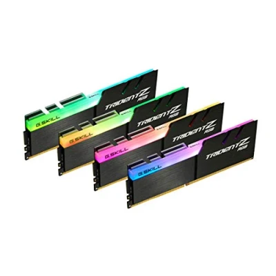 Afbeelding van G.Skill F4 4000C18Q 128GTZR Werkgeheugenset voor PC DDR4 128 GB 4 x 32 4000 MHz