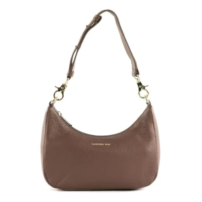 Afbeelding van MANDARINA DUCK Leren Schoudertas Mellow Leather Shoulderbag Balsamic Bruine