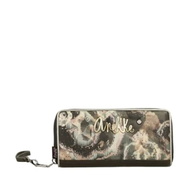 Afbeelding van Anekke portemonnee polstas Manifesto RFID Wallet Multicolor veelkleurig