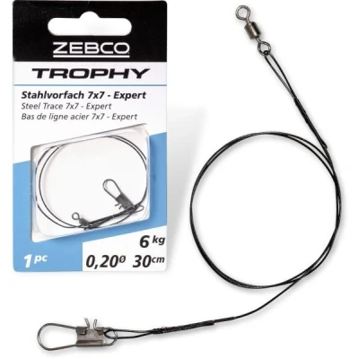 Afbeelding van Zebco Trophy Steel Trace 7x7 Expert (1pc) Maat : 30cm 12 kilo