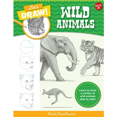 Afbeelding van Let&#039;s Draw Wild Animals