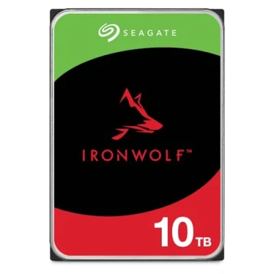 Image de Seagate IronWolf ST10000VN0008 Disque dur 10 To interne 3.5&quot; SATA 6Gb/s 7200 tours/min mémoire tampon : 256 Mo