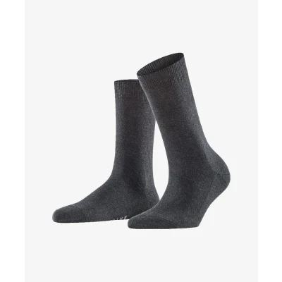 Afbeelding van Falke dames Family sokken in de kleur Donkerblauw, maat: 35 38