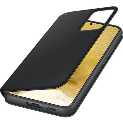 Afbeelding van Origineel Samsung Smart Clear View Cover voor Galaxy S22 Plus Zwart