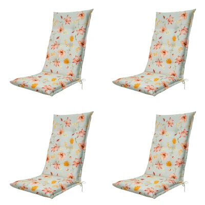 Afbeelding van Madison Kussen hoog 50x123 Florina orange 4 stuks