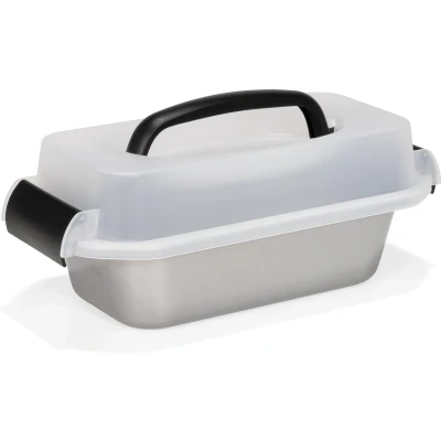 Afbeelding van Patisse Cakevorm Met Deksel 23 X 14 Cm Zilver
