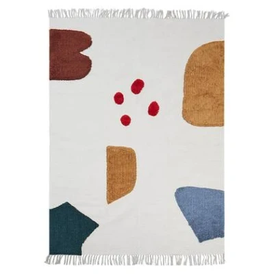 Afbeelding van TAGVETI Vloerkleed Meerkleurig 140 x 200 cm Katoen