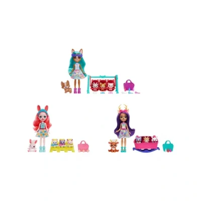 Afbeelding van Enchantimals Baby’s Beste Vriendjes Bree Konijn Modepoppen