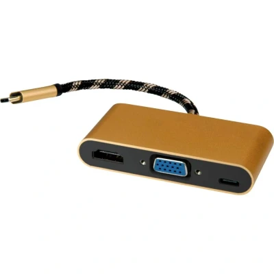 Afbeelding van ROLINE GOLD Display Adapter USB type C VGA / HDMI (PD)