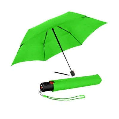 Afbeelding van Knirps Ultra U.200 Medium Duomatic zakparaplu automatisch openen en sluiten stormbestendig winddicht, Neon Groen, Sportief