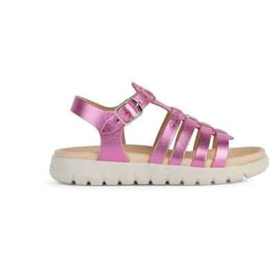 Afbeelding van GEOX J S. SOLEIMA G.B METAL.LEA Roze 25 EU