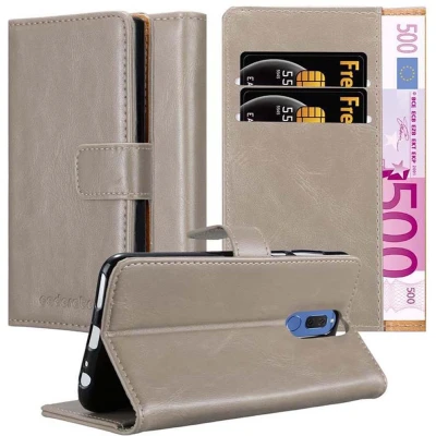 Afbeelding van Cadorabo Hoesje geschikt voor Huawei MATE 10 LITE in CAPPUCCINO BRUIN Beschermend etui met magnetische sluiting