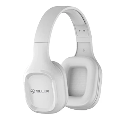 Afbeelding van TELLUR Pulse BT5.0 Bluetooth on ear hoofdtelefoon, tv geïntegreerde microfoon voor handsfree bellen, grote hifi HD geluid, 40 mm driver, basversterking, licht design en