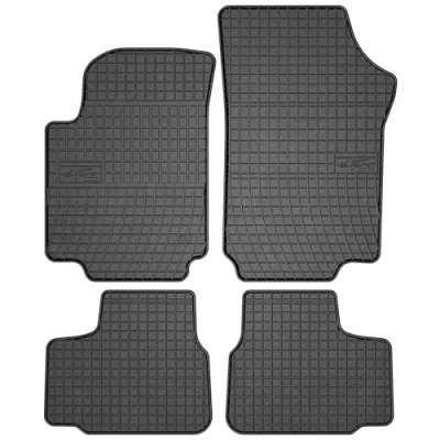 Afbeelding van M MOTOS Rubberen vloermatten voor Skoda Citigo 2011 2019 Verbeter je reiscomfort met de zwarte antislip mat auto en automat alle weersomstandigheden, bescherming tegen vuil