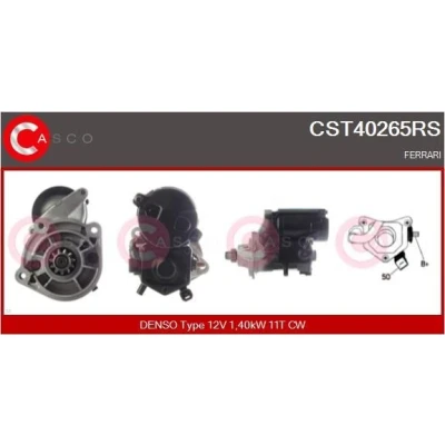 Afbeelding van CASCO CRS70054AS Weerstand, interieurventilatie CITROËN: Berlingo II Van, PEUGEOT: Partner Tepee