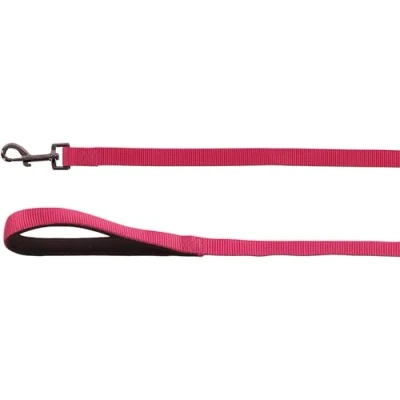 Afbeelding van Hond Looplijn Abbi Kersenrood 1,3m 15mm