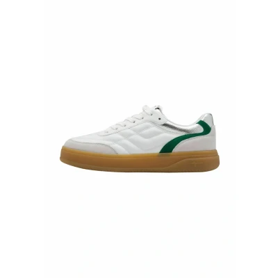 Afbeelding van Tamaris Sneakers laag, Dames, Maat: 36, White comb Leer en imitatieleer