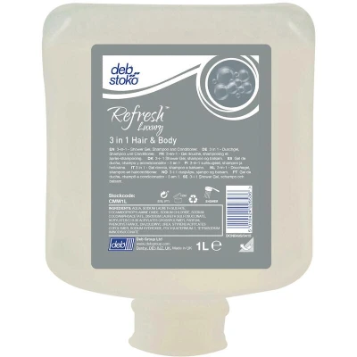 Afbeelding van Deb Refresh Luxury Hair &amp; Body Wash 1 liter