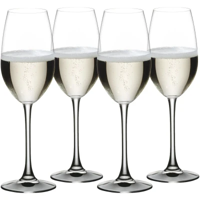 Afbeelding van Nachtmann champagneglazen set ViVino 4 delig, mousserende wijnglazen, kristalglas, 260 ml, 103744