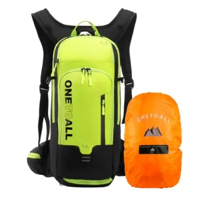 Afbeelding van LOCAL LION Uniseks waterdichte polyester drinkrugzak voor fietsen, buitenactiviteiten, reizen 12 liter
