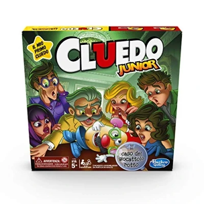 Afbeelding van Cluedo Junior, het geval van gebroken speelgoed (spel in box, Hasbro Gaming, versie Frans)