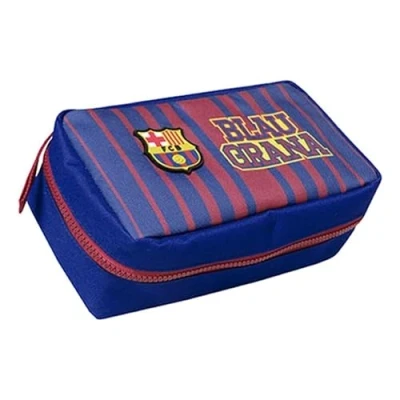 Afbeelding van FC Barcelona 3 in 1 etui van polyester met ritssluiting, meerkleurig, officieel product (CyP Brands)