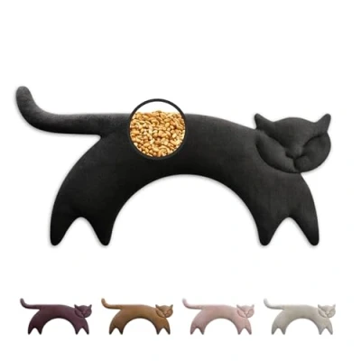 Afbeelding van Leschi Warming Pillow Clara the Cat Midnight