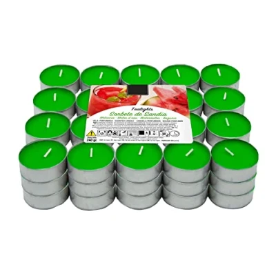 Afbeelding van Geurkaarsen sorbet watermeloen, 60 stuks