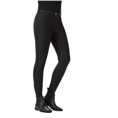 Afbeelding van HKM Rijbroek Winner Softshell Winter Sil. Zitv. Zwart 140