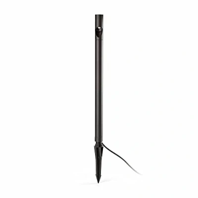 Afbeelding van Grondspies lamp Bezel, zwart, aluminium, hoogte 60 cm