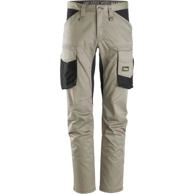 Afbeelding van Snickers 6803 AllroundWork, Werkbroek zonder Kniezakken Zwart/Zwart