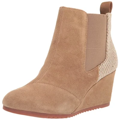 Afbeelding van TOMS Bailey enkellaarzen voor dames, karamel, 42,5 EU, Karamel