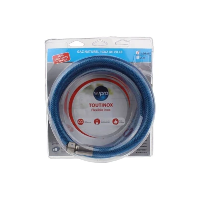 Image de wpro Tuyau gaz naturel toutinox 1.5m tne150 nf 484000000332