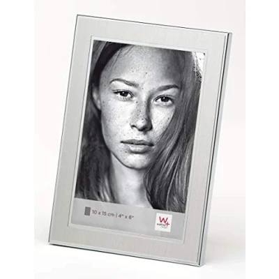 Afbeelding van walther+ design PJ015S Wissellijst Papierformaat: 10 x 15 cm Zilver
