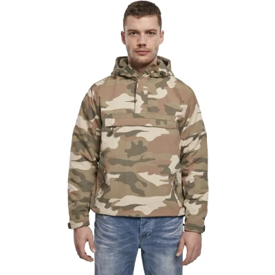 Afbeelding van Brandit Windjack, Heren, Maat: 5XL, Wood camo