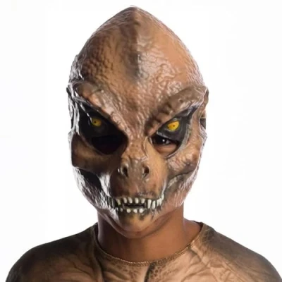 Afbeelding van Jurassic World™ T Rex half masker Verkleedmasker