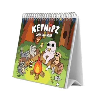 Afbeelding van Ketnipz Desk Kalender 2025