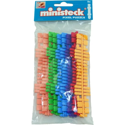 Afbeelding van Ministeck Uitbreidingsset Kleurenstrips 9 delig 31666