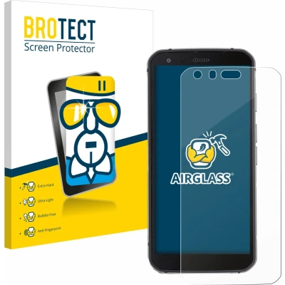 Afbeelding van BROTECT Screenprotector voor Caterpillar Cat S62 Pro Folie Beschermfolie Beschermglas transparant