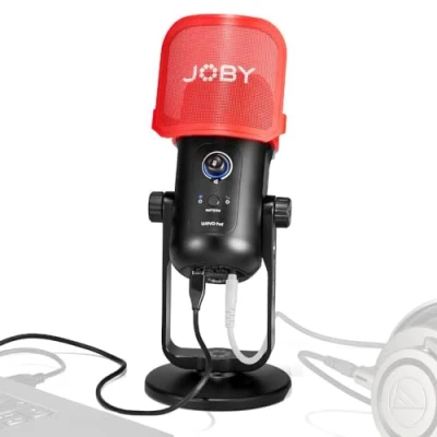 Afbeelding van Joby JB01775 BWW Microfoon Zwart, Rood voor studio&#039;s
