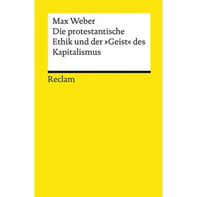 Afbeelding van Die protestantische Ethik und der &#039;Geist&#039; des Kapitalismus