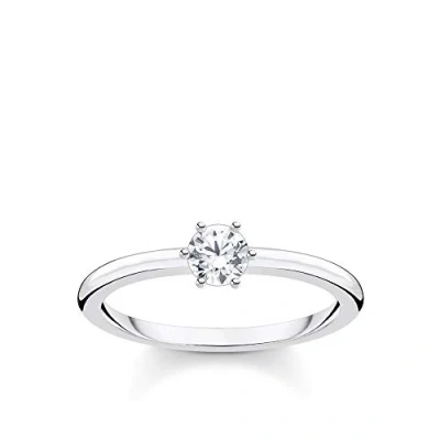 Afbeelding van Thomas Sabo TR2313 051 14 56 Ring Dames 925er Zilver ringmaat