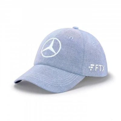 Afbeelding van Mercedes AMG Petronas George Russell 2022 British GP pet, blauw, één maat, Blauw