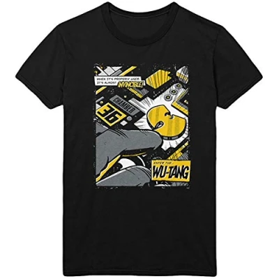 Afbeelding van WuTang Clan Invincible Heren T shirt L Zwart