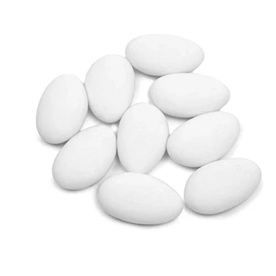 Afbeelding van Fijne dragees, witte amandelen, 1 kg