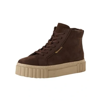 Afbeelding van Tamaris Dames 1 25227 41 modieuze laarzen voor dames, Donkerbruin