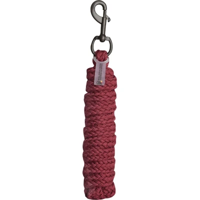 Afbeelding van Waldhausen Halstertouw Gloomy met Musketonhaak Burgundy