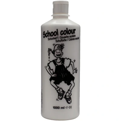 Afbeelding van Talens plakkaatverf wit 1000 ml