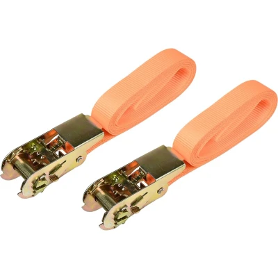 Afbeelding van Hofftech Spanband Set met Ratel Inclusief 2 Haken Rood 3.5 meter stuks